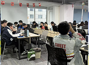 学到牛牛IT培训机构教室1环境